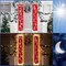 2 Pcs Christmas Decorations Lighted Believe Banner 71"x 12" Hanging Door Sign
